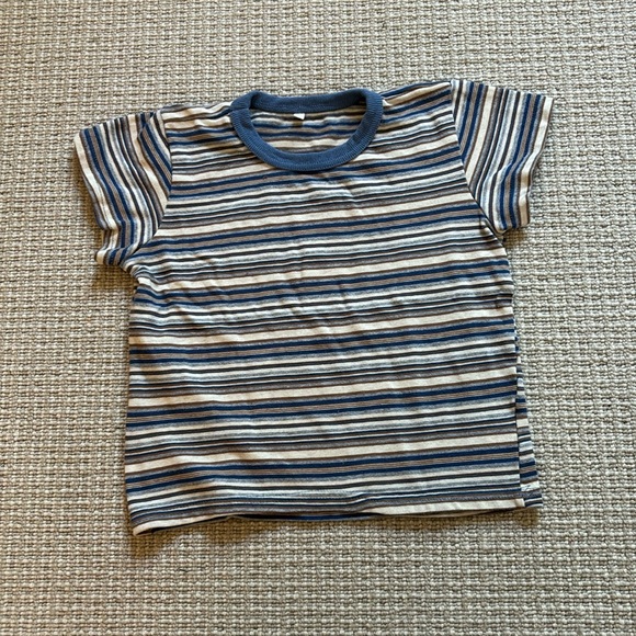 Brandy Melville Tops - Brandy Melville Striped Baby Tee